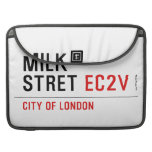 Milk  Stret  MacBook Pro Sleeves