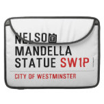 nelson mandella statue  MacBook Pro Sleeves