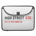 High Street  MacBook Pro Sleeves