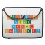 Periodic
 Table
 Writer
 Chemistry  MacBook Pro Sleeves