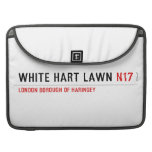 white hart lawn  MacBook Pro Sleeves