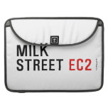 MILK  STREET  MacBook Pro Sleeves