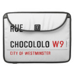 Rue  chocololo  MacBook Pro Sleeves