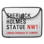 sherlock holmes statue  MacBook Pro Sleeves