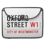 oxford street  MacBook Pro Sleeves