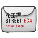 FLEET  STREET  MacBook Pro Sleeves