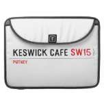Keswick Cafe  MacBook Pro Sleeves