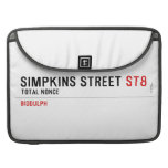 Simpkins Street  MacBook Pro Sleeves