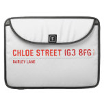chloe Street  MacBook Pro Sleeves