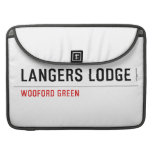 LANGERS LODGE  MacBook Pro Sleeves