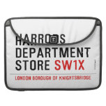 HARRODS DEPARTMENT STORE  MacBook Pro Sleeves