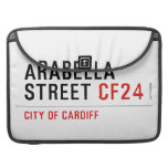 Arabella Street  MacBook Pro Sleeves