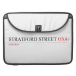 Stratford Street  MacBook Pro Sleeves