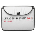Jewad Selim Street  MacBook Pro Sleeves