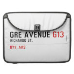 GRE AVENUE  MacBook Pro Sleeves