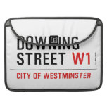downing street  MacBook Pro Sleeves