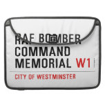 raf bomber command memorial  MacBook Pro Sleeves