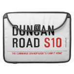 Duncan  Road  MacBook Pro Sleeves