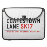 Coatestown Lane  MacBook Pro Sleeves