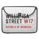 willie isa Street  MacBook Pro Sleeves