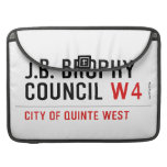 J.B. BROPHY COUNCIL  MacBook Pro Sleeves