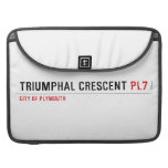 Triumphal Crescent  MacBook Pro Sleeves