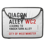 Diagon  Alley  MacBook Pro Sleeves