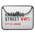 Harmood  Street  MacBook Pro Sleeves