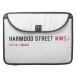 Harmood street  MacBook Pro Sleeves