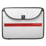 Boomieworld till the world end  MacBook Pro Sleeves