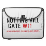 notting hill  gate  MacBook Pro Sleeves