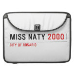 Miss Naty  MacBook Pro Sleeves