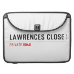 Lawrences CLose  MacBook Pro Sleeves