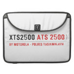 XTS2500  MacBook Pro Sleeves