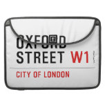 oxford street  MacBook Pro Sleeves