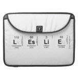 leslie  MacBook Pro Sleeves