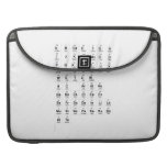ABCDEFGH
 IJKLMNDO
 PQRSTUV
 WXYZM 
 NC ARATAS
 BEBACACLCECU
 ESFRGAGEINLILA
 MONINOPARARUSE
 SITA
   MacBook Pro Sleeves