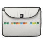 the periodic table  MacBook Pro Sleeves