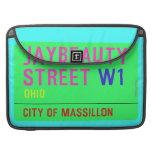JayBeauty Street  MacBook Pro Sleeves