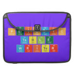 Periodic
 Table
 Writer  MacBook Pro Sleeves