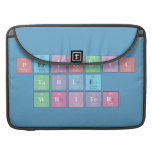 Periodic
 Table
 Writer  MacBook Pro Sleeves