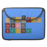 Periodic
 Table
 Writer  MacBook Pro Sleeves