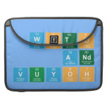 WOTO
 AND
 VUYOH  MacBook Pro Sleeves