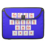 Potvin
 SUCKS
 Since
 1979  MacBook Pro Sleeves