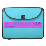 One Direction Lane   MacBook Pro Sleeves