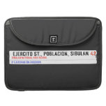  Ejercito st., poblacion, sibulan  MacBook Pro Sleeves