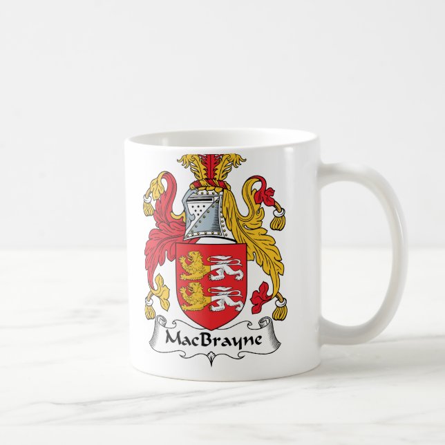 MacBrayne Family Crest Coffee Mug (Right)