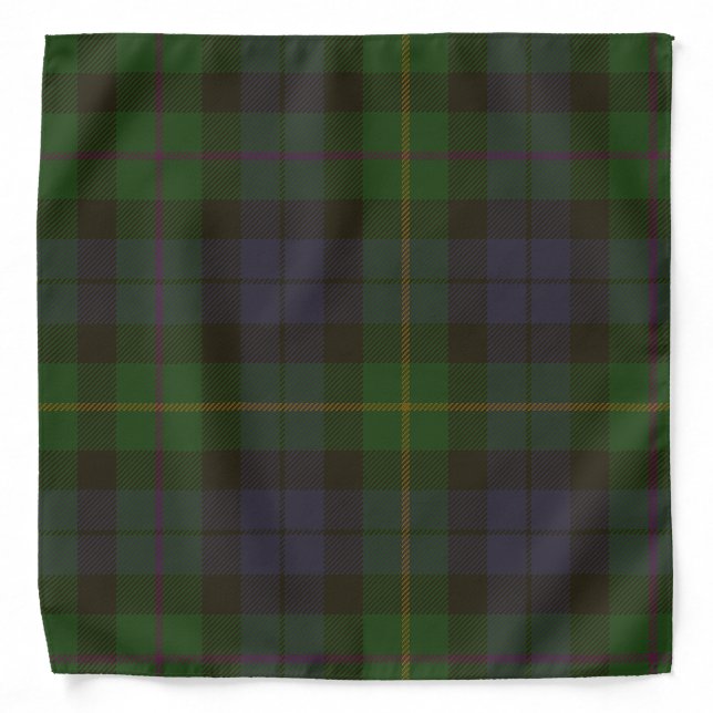 MacBride Clan Tartan Bandana (Front)