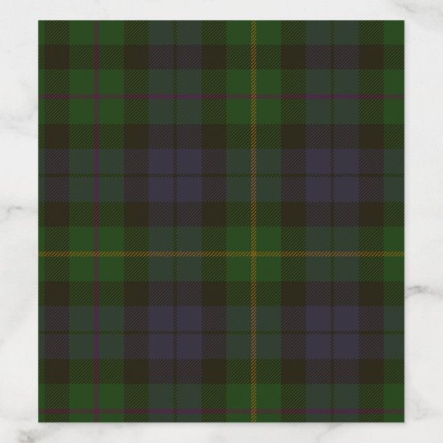 MacBride Clan Tartan Envelope Liner (Design)