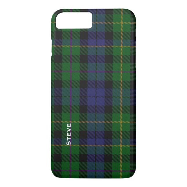 MacBride Clan Tartan Plaid iPhone 7 Plus Case (Back)